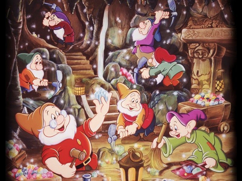 blanche neige la mine et les 7 naims disney — free download